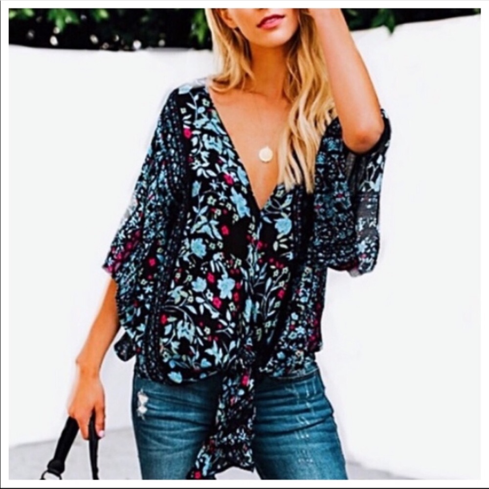 Kimono blouse from Colima Couture Boutique